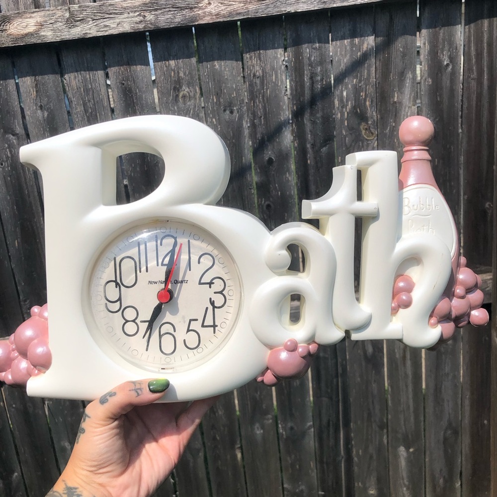 Vintage burwood batch clock